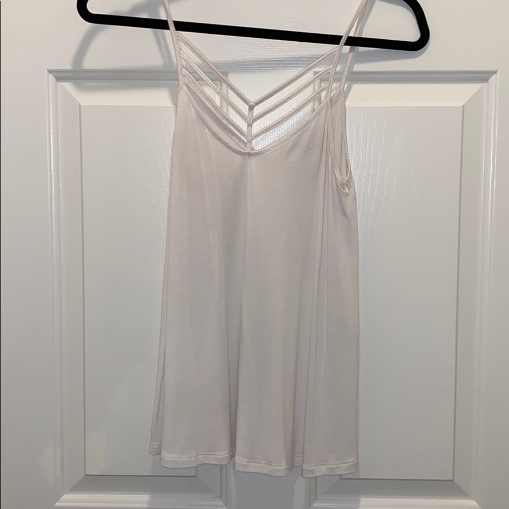 White tank top